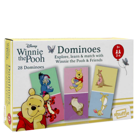 Disney Winnie the Pooh Shuffle Dominoes Game