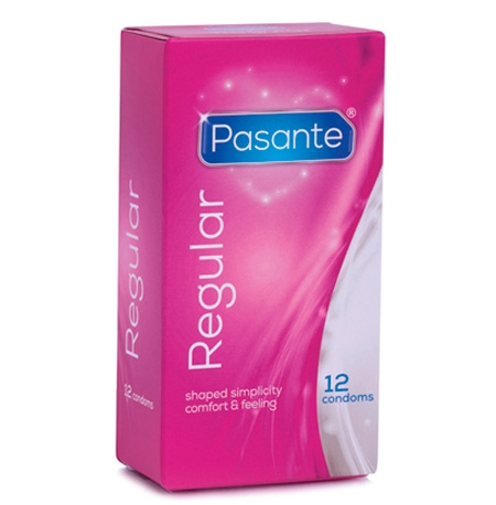 Pasante Regular Condoms - 12 pcs