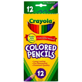Crayola Coloured Pencils - 12 pcs