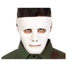 Atosa White Halloween Mask - Adults