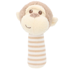 Keel Toys Keeleco Marcel Monkey Stick Rattle Toy – 14 cm