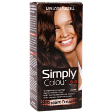 Mellor & Russell Simply Colour Hair Colour - 6.0 Natural Light Brown
